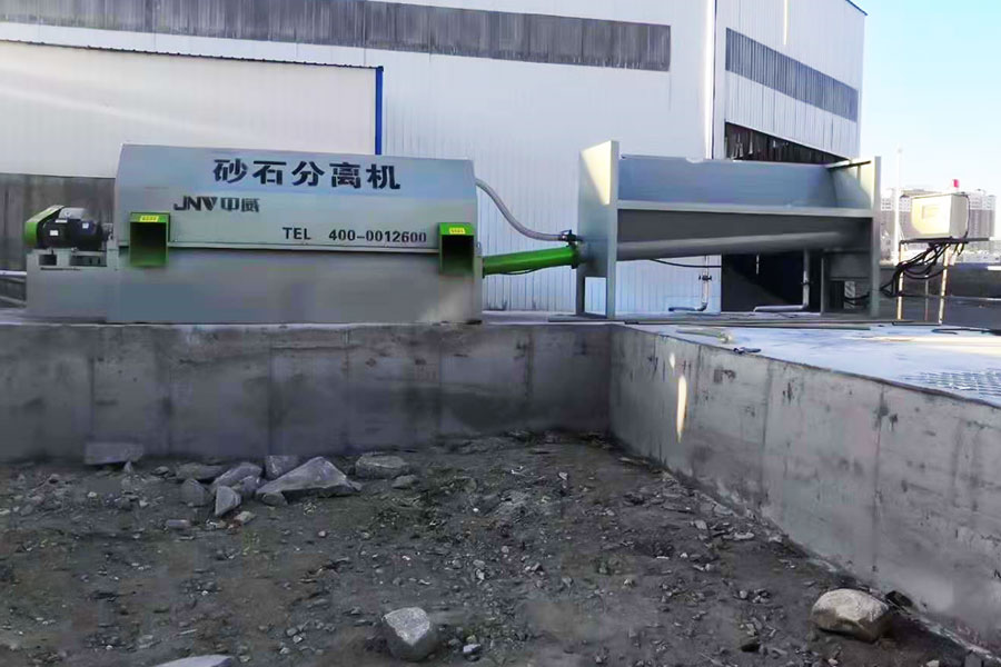 滾筒型砂石分離機(jī)使用現(xiàn)場
