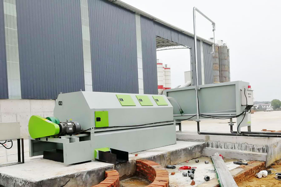 滾筒型砂石分離機(jī)使用現(xiàn)場